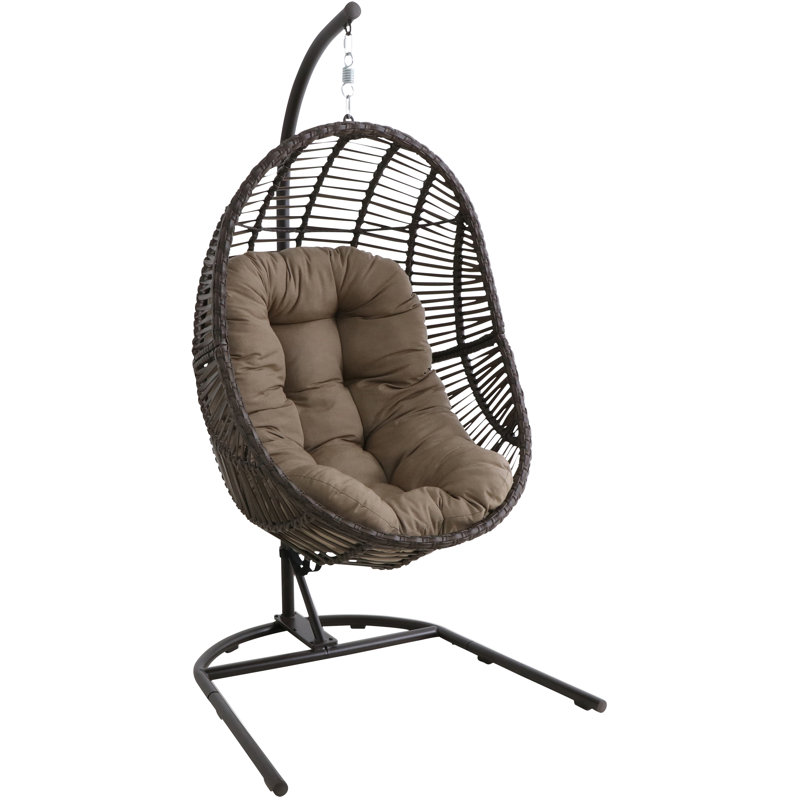 Abernathy hanging egg sales swing chair brayden studio